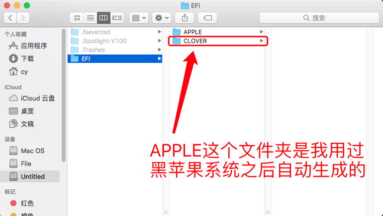 EFI分区内容